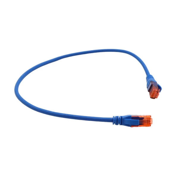 DİGİTUS PATCH CORD UTP CAT6 0.50 MT BLUE (10'LU PAKET) - 2
