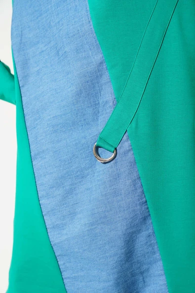 Kot Garni Detaylı Tunik Benetton - Resim 4