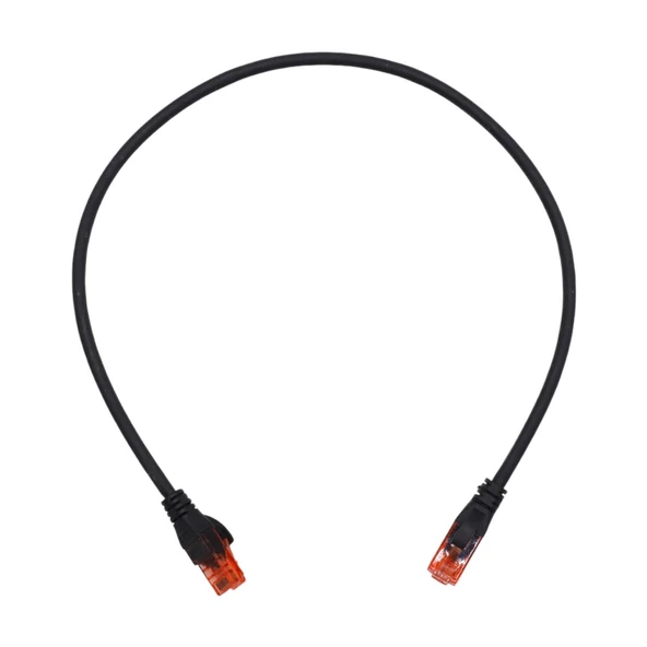 DİGİTUS PATCH CORD UTP CAT6 0.50 MT BLACK (10'LU PAKET) - 4