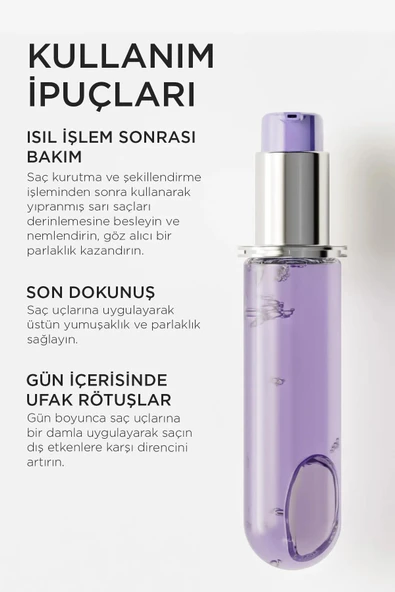 Kerastase Blond Absolu Huile Cicaextreme Parlaklık Veren Refill Saç Bakım Yağı 75 ml - Resim 2