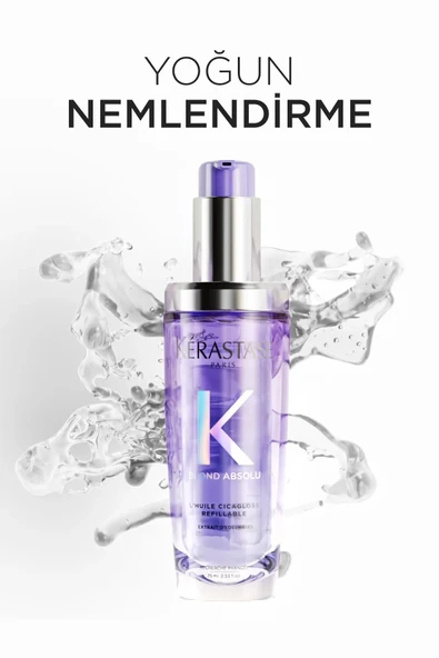 Kerastase Blond Absolu Huile Cicaextreme Parlaklık Veren Refill Saç Bakım Yağı 75 ml - Resim 7