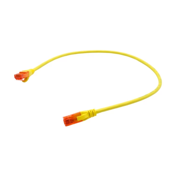 DİGİTUS PATCH CORD UTP CAT6 0.50 MT YELLOW (10'LU PAKET)