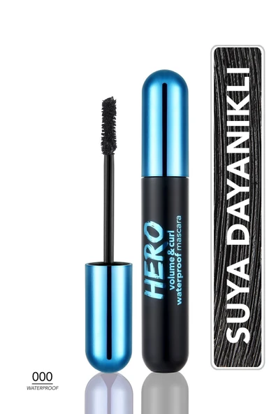 Kıvrım Ve Hacim Veren Maskara Suya Dayanıklı(SİYAH)-hero Volume & Curl Mascara-8682536063050 ürün görseli 1