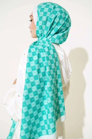 MK Desen Medine Şal Benetton - Resim 3