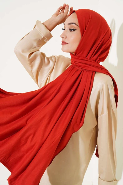 Düz Penye Şal Kiremit ürün görseli 1