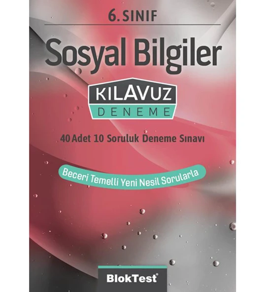 Bloktest 6.Sınıf Sosyal Bilgiler Kılavuz Deneme