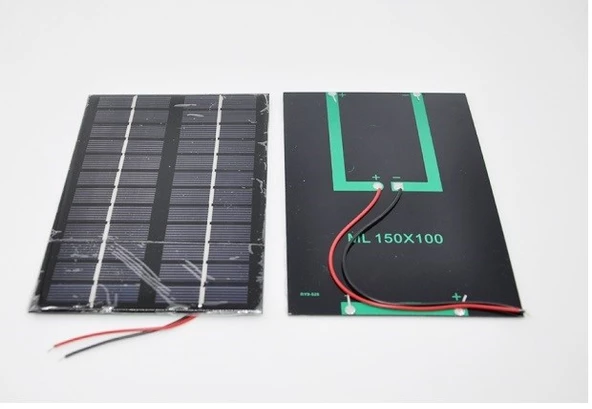 Hayal Sepeti 12v 120ma Güneş Paneli 100x150mm - 2