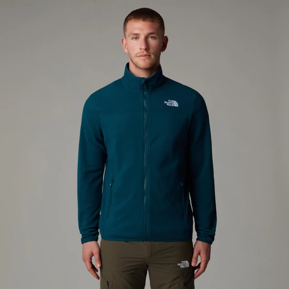 The North Face M 100 Glacier Full Zip - Eu Erkek Polar