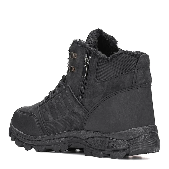 Albishoes Outdoor Suya Dayanıklı Soğuk Geçirmez Termal Kaydırmaz Erkek Yağmur Trekking Bot (36-47) - 3
