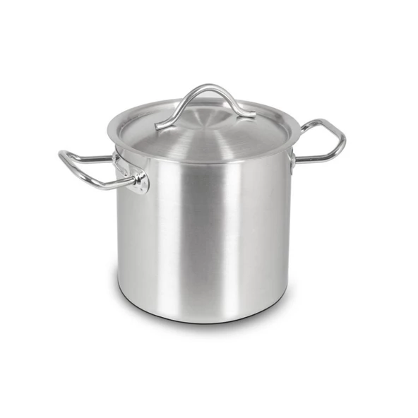 Kapp Kapaklı Silindirik Tencere 24x24 cm