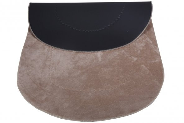 Bonny Home Rixos Vizon 3lü Banyo Halısı Paspası Seti Kaymaz Tabanlı Klozet Takımı - 3