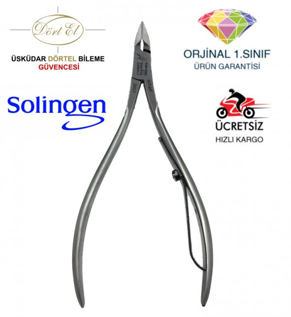 Solingen Cobalt Manikür Pensi - 3451 ( 9mm ) - 1