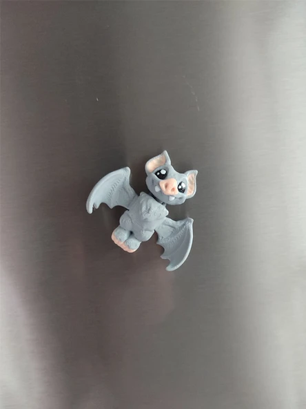 Sevimli Hareketli Yarasa Magnet ürün görseli 1