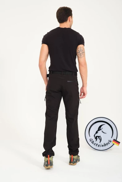 Q&Steinbock Erkek Pantolon Kaunas Softshell Outdoor - 4