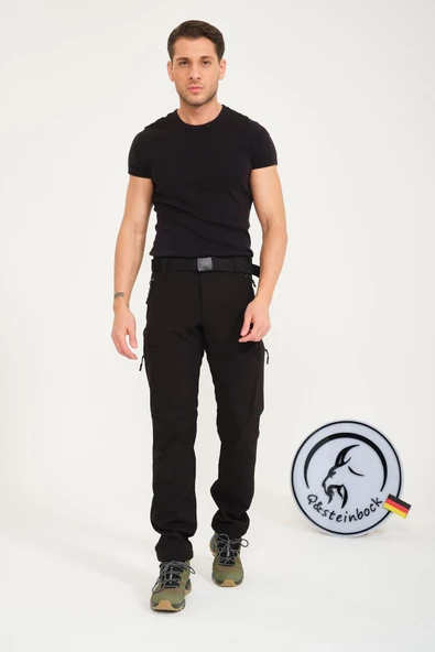 Q&Steinbock Erkek Pantolon Kaunas Softshell Outdoor