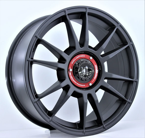 R1 Wheels 17 inç 5*100 ET35 Mat Siyah Jant Takımı (2333)