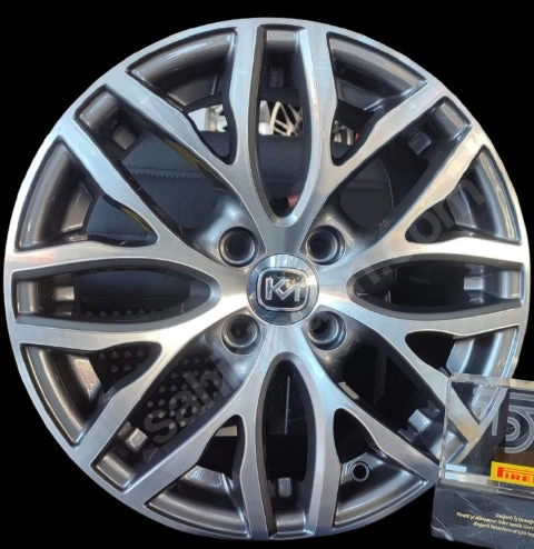R1 Wheels 15 inç 4*100 ET35 Füme Jant Takımı (2299)