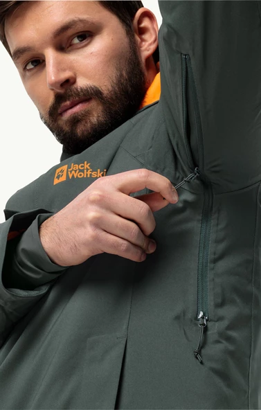 Jack Wolfskin Troposphere Ins JKT M Erkek Outdoor Ceket - Resim 4