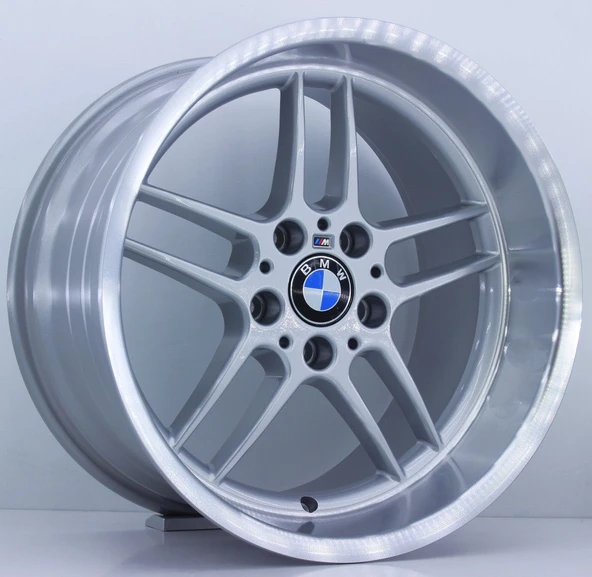 R1 Wheels 18 inç 5*120 ET15 Metalik Gri Jant Takımı (2319)