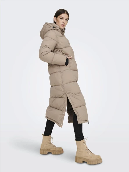 Only Onlann Premium Puffer Coat X-Long Otw Kadın Mont - 3
