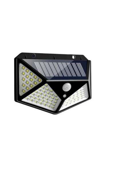 4 Adet Solar Bahçe Lambası 100 Led Bahçe Aplik Bahçe Lambası Bahçe Aydınlatma - 5