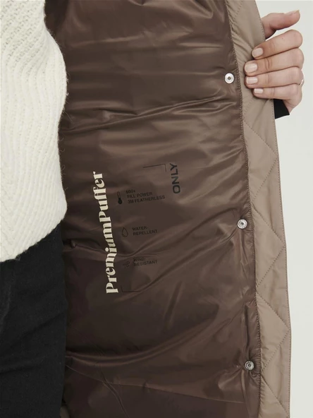 Only Onlann Premium Puffer Coat X-Long Otw Kadın Mont - 2