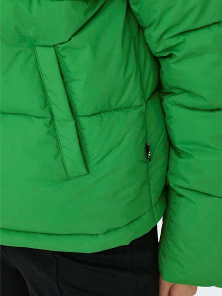 Only Onlann Premium Puffer Jkt Short Otw Kadın Mont - Resim 5