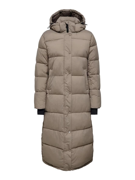 Only Onlann Premium Puffer Coat X-Long Otw Kadın Mont - 5