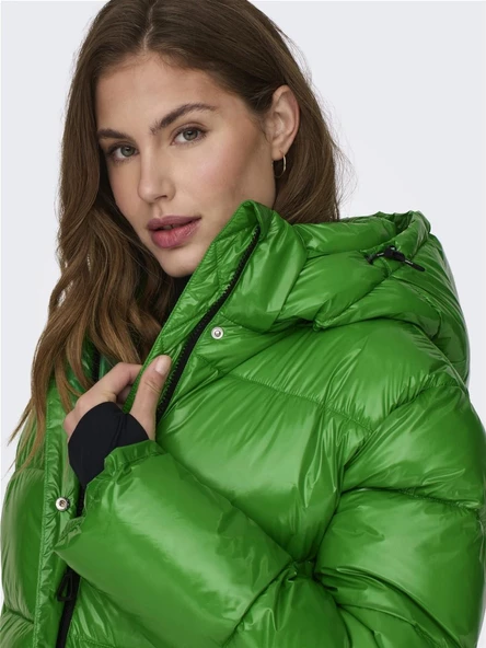 Only Onlannlouis Premium Puffer Jkt Otw Kadın Mont - Resim 5