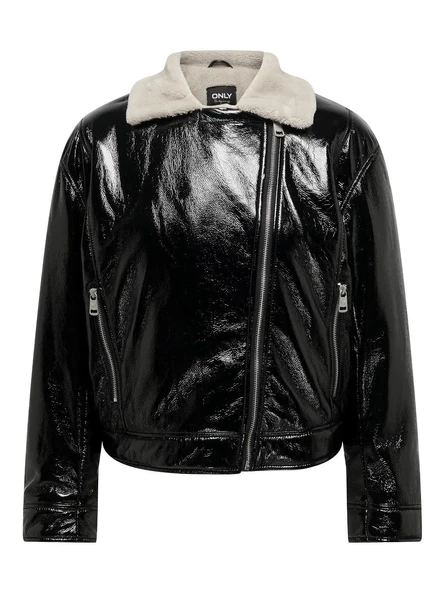 Only Onlanita Bonded Biker Otw Kadın Mont - 6