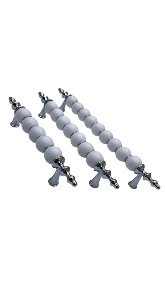 Porselen Görünümlü Kulp Model Mobilya Çekmece Mutfak Dolap Kulbu 160 mm - 3