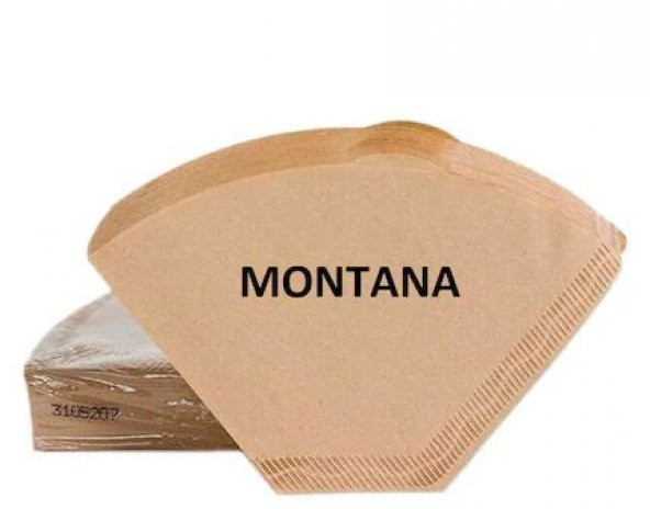 Montana 4 Numara Filtre Kahve Kağıdı 4 x 100 Adet