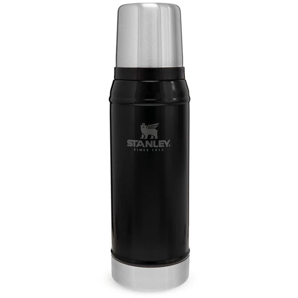 Stanley Unisex Termos Stan 0.75L Classic Vac Btl M.Black Eu - Resim 4