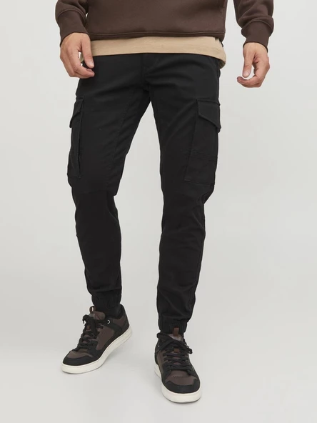 Jack & Jones Erkek Pantolon Paul Flake Akm 542 Black Noos