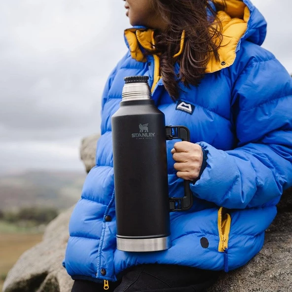 Stanley Stan 2.5Qt Classic Vac Btl M. Black Eu-1 Termos - Resim 6