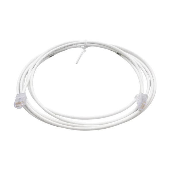 PATCH CORD UTP CAT6 3 MT SLIM WHITE (08F010)