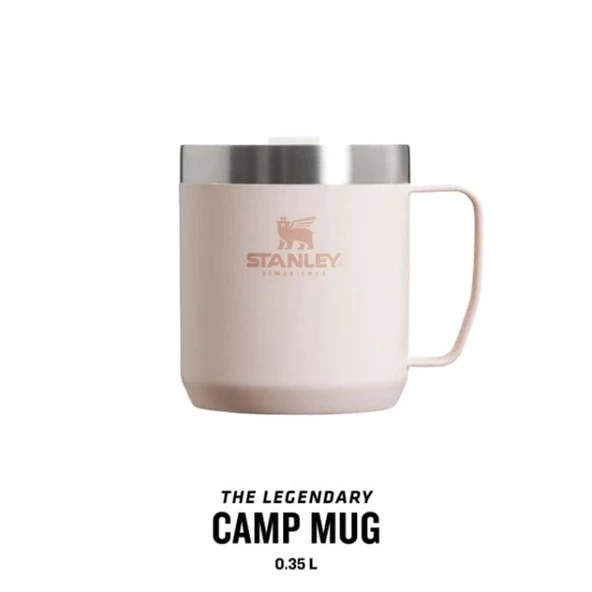 Stanley Stanley The Legendary Camp Mug .35L / 12oz Rose Quartz Termos Bardak - 3