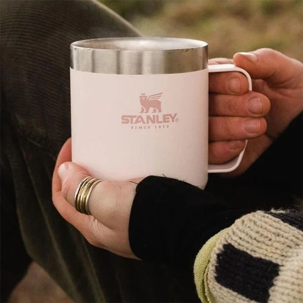 Stanley Stanley The Legendary Camp Mug .35L / 12oz Rose Quartz Termos Bardak - 4