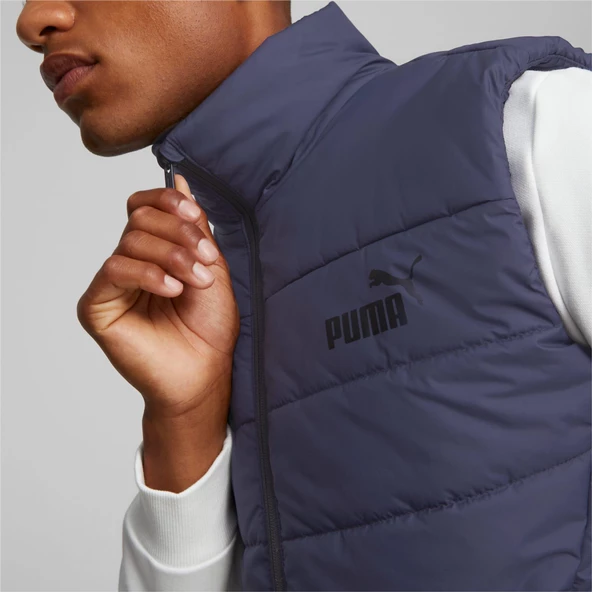 Puma ESS Padded Vest Peacoat Erkek Yelek - 5