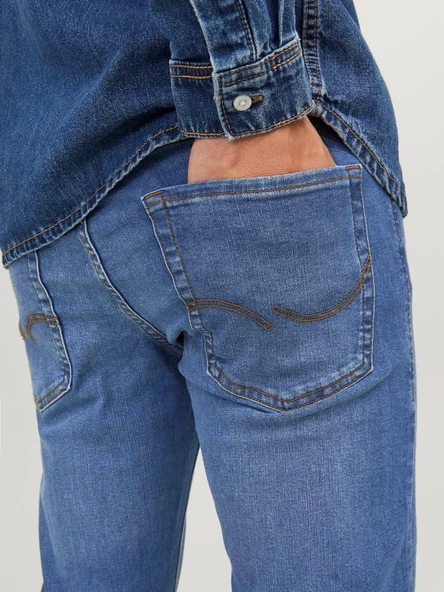 Jack & Jones Jjiglenn Jjoriginal Sq 223 Noos Erkek Jean Pantolon - 5