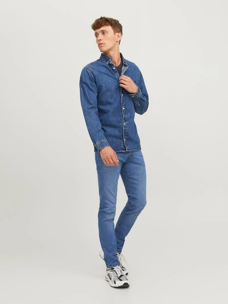 Jack & Jones Jjiglenn Jjoriginal Sq 223 Noos Erkek Jean Pantolon - 3