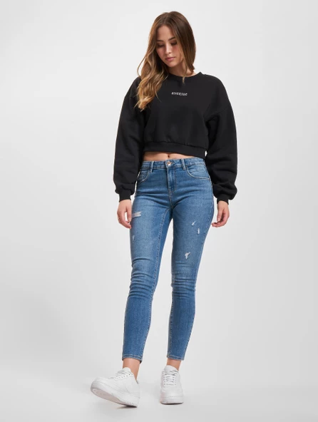 Only Onldessa L/S O-Neck Swt Kadın Sweatshirt - 4