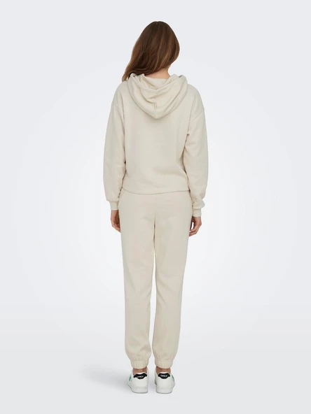 Only Onlfave L/S Hood Swt Kadın Sweatshirt - Resim 2