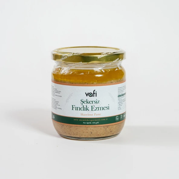 Şekersiz Fındık Ezmesi 350 gr MG