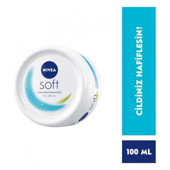 Nivea Soft Nemlendirici Bakım Kremi 100Ml