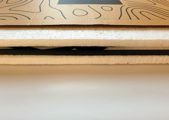 Kufi Ayetel Kürsi Metal Duvar Tablosu(50x50) - 6