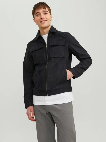 Jack & Jones Jjerocky Payton Pu Jacket Noos Erkek Ceket