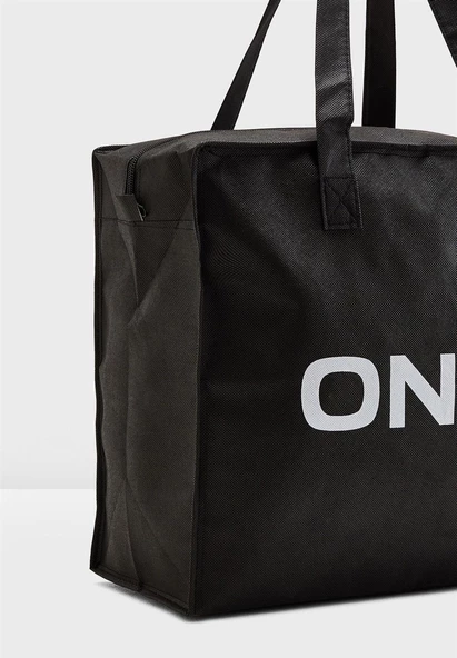 Only Onlshopping Bag Black Solid Kadın Çanta - 3