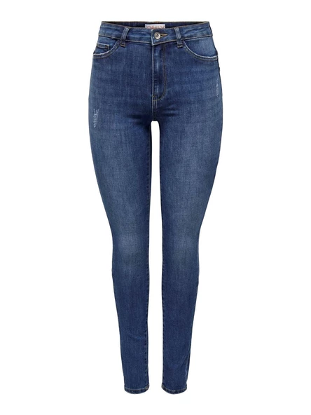Only Onlrose Hw Skinny Dnm Gua192 Noos Kadın Jean Pantolon - 6
