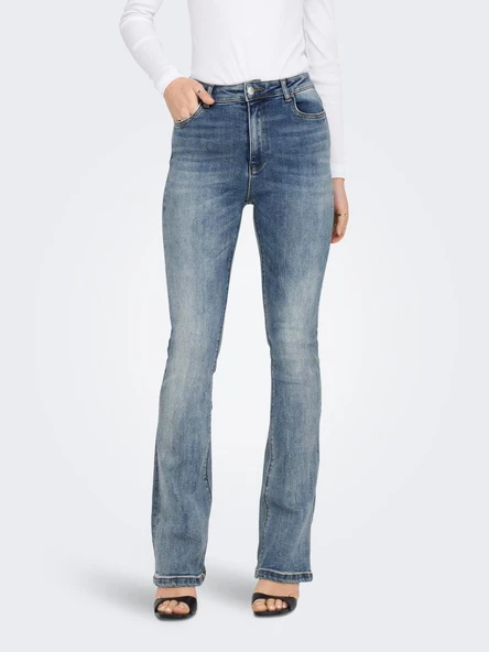 Only Onlmila Hw Flared Dnm Bj139 Noos Kadın Jean Pantolon